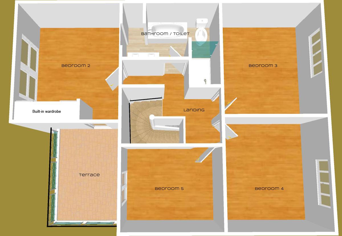 First floor plan